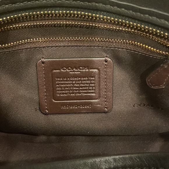 Coach Dreamer cross body bag,  black and gold - Picture 2 of 6